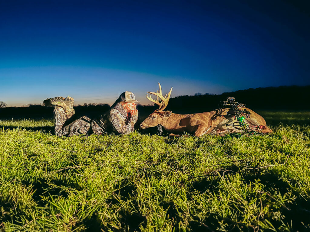 First bow buck