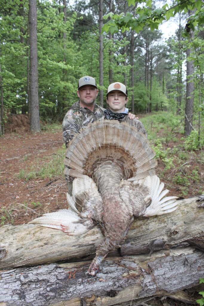 Father and Son Smoke Phase Turkey