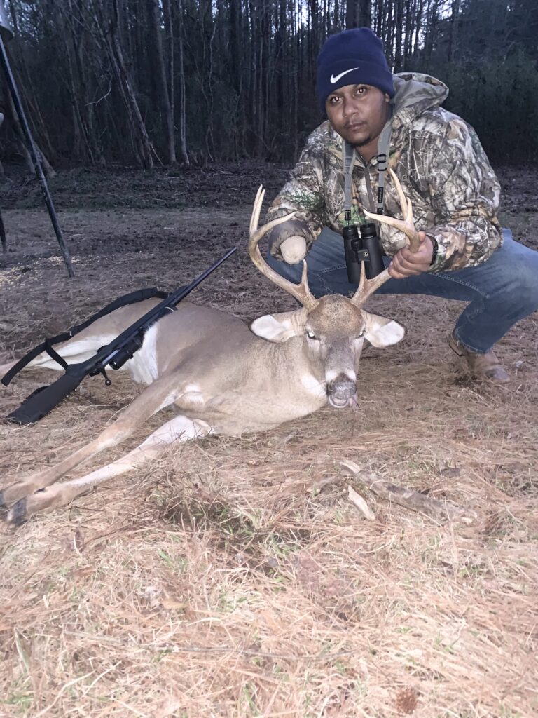 Amputee with a nice buck
