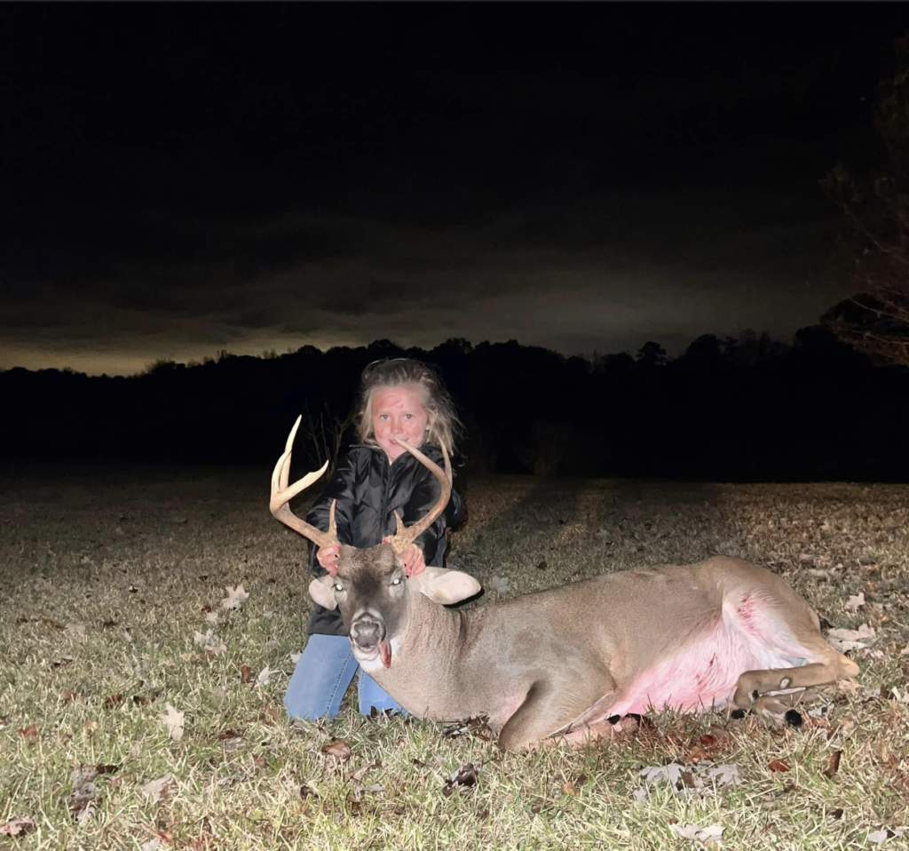 Rivers first deer