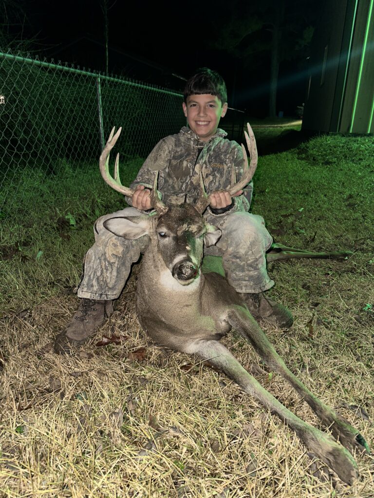 My nephews first buck!