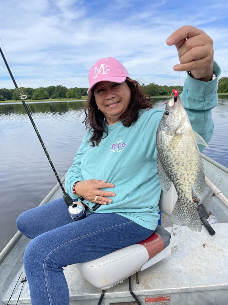 First crappie