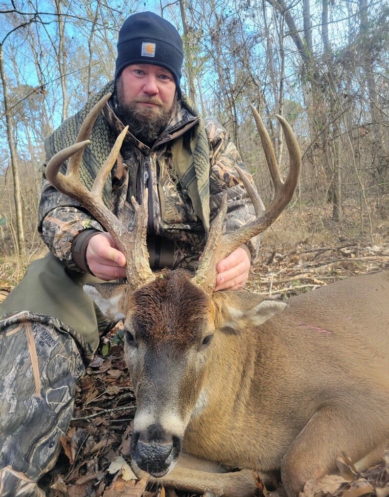 Nice 9 point with a split brow tine