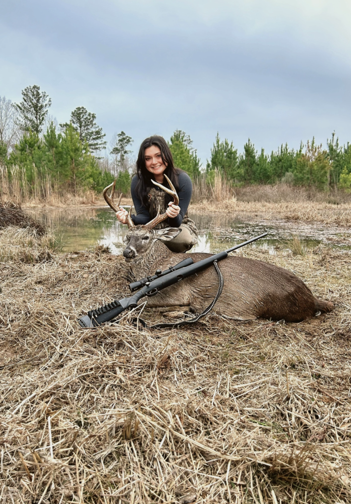 My Fiancés first big buck