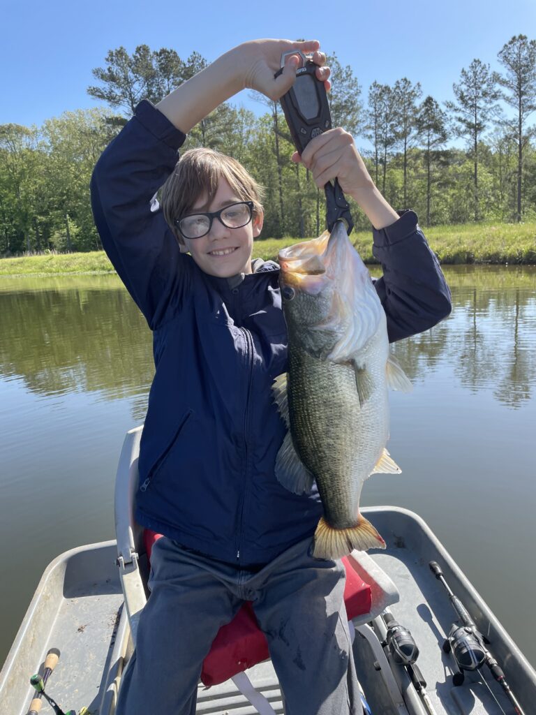 My grandson with a nice one
