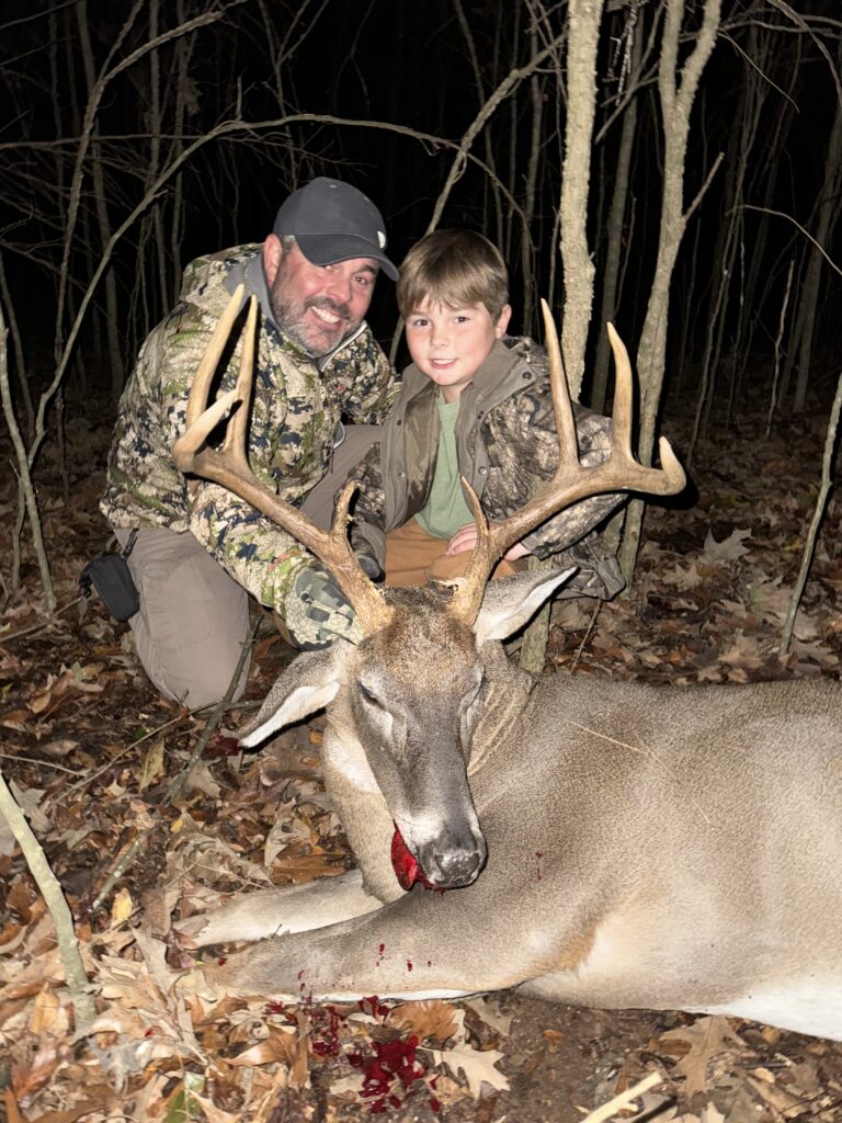 8 yr old Sons First Buck