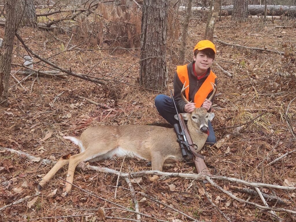 A Boy And His First BUCK!!!