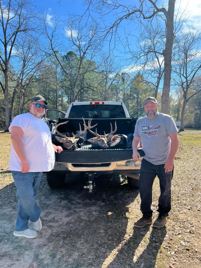 Two old buddies had a great hunt.