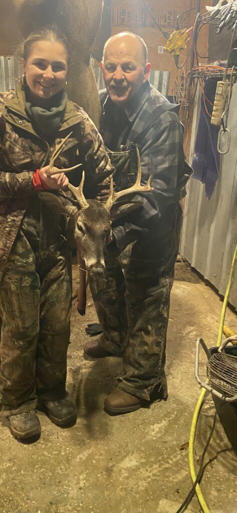 Her first 8 point!