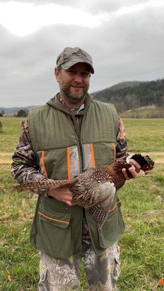 Arkansas pheasant hunt