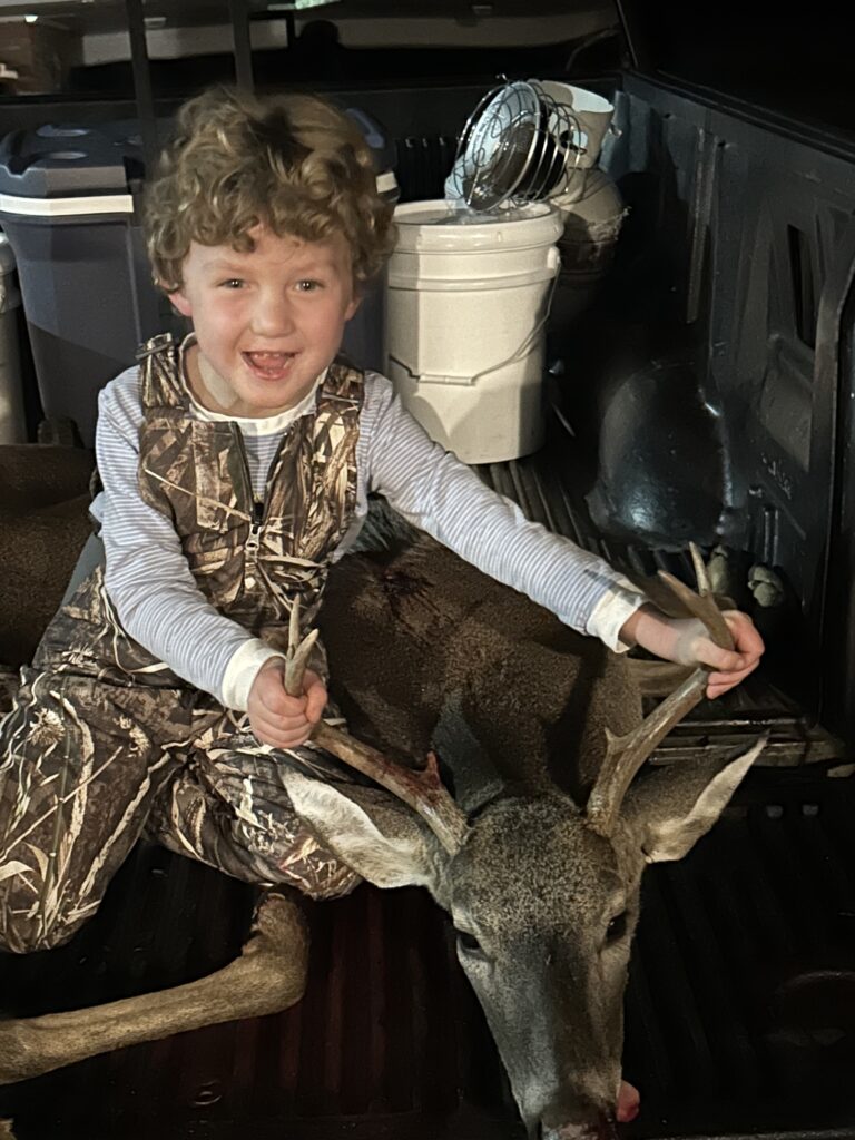 Grant’s first deer