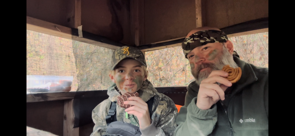 He thought we were just deer hunting…