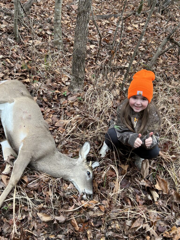 Daughter's first deer